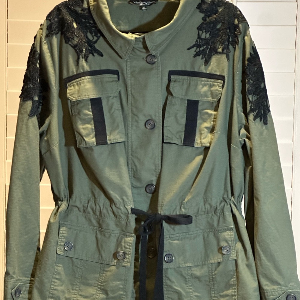 Wendy Willam’s collection. Utility jacket.